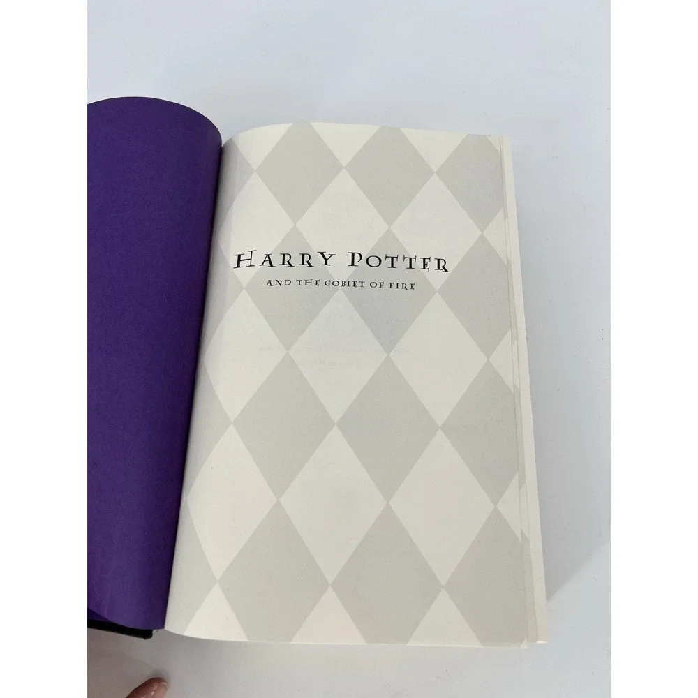 Harry Potter the Goblet of Fire True 1st Edition 1st Print Errors Pages‎ 291 667